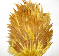 Hebert wet hen saddle yellow / sunburst  Whiting 